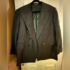 Ralph Lauren Purple Label Pinstripe Blazer